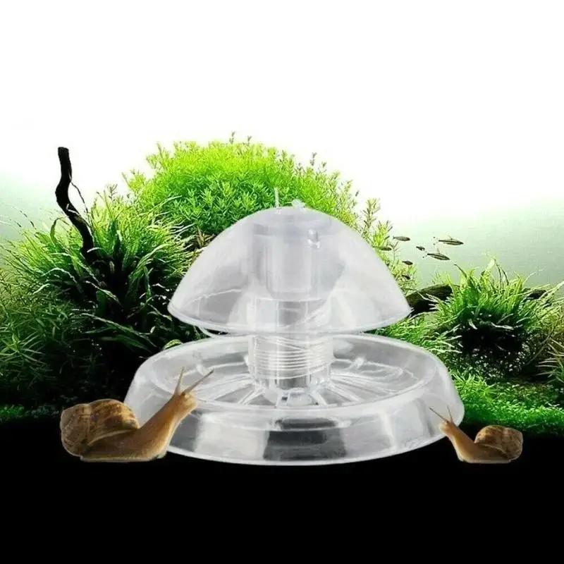 Aquarium Fish Jar - 2026 New 6/8CM Clear Plastic Snail