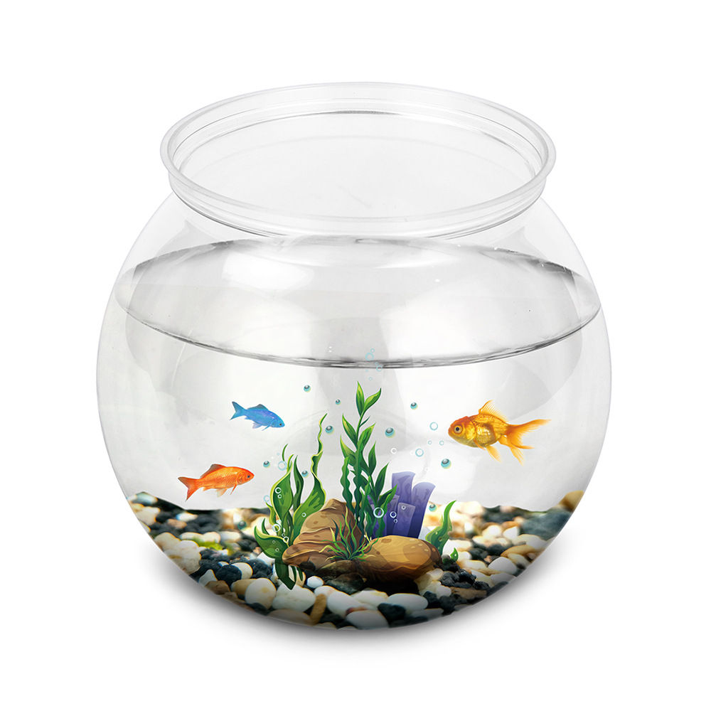 Aquarium Fish Jar - Fish Bowl Plastic L M S