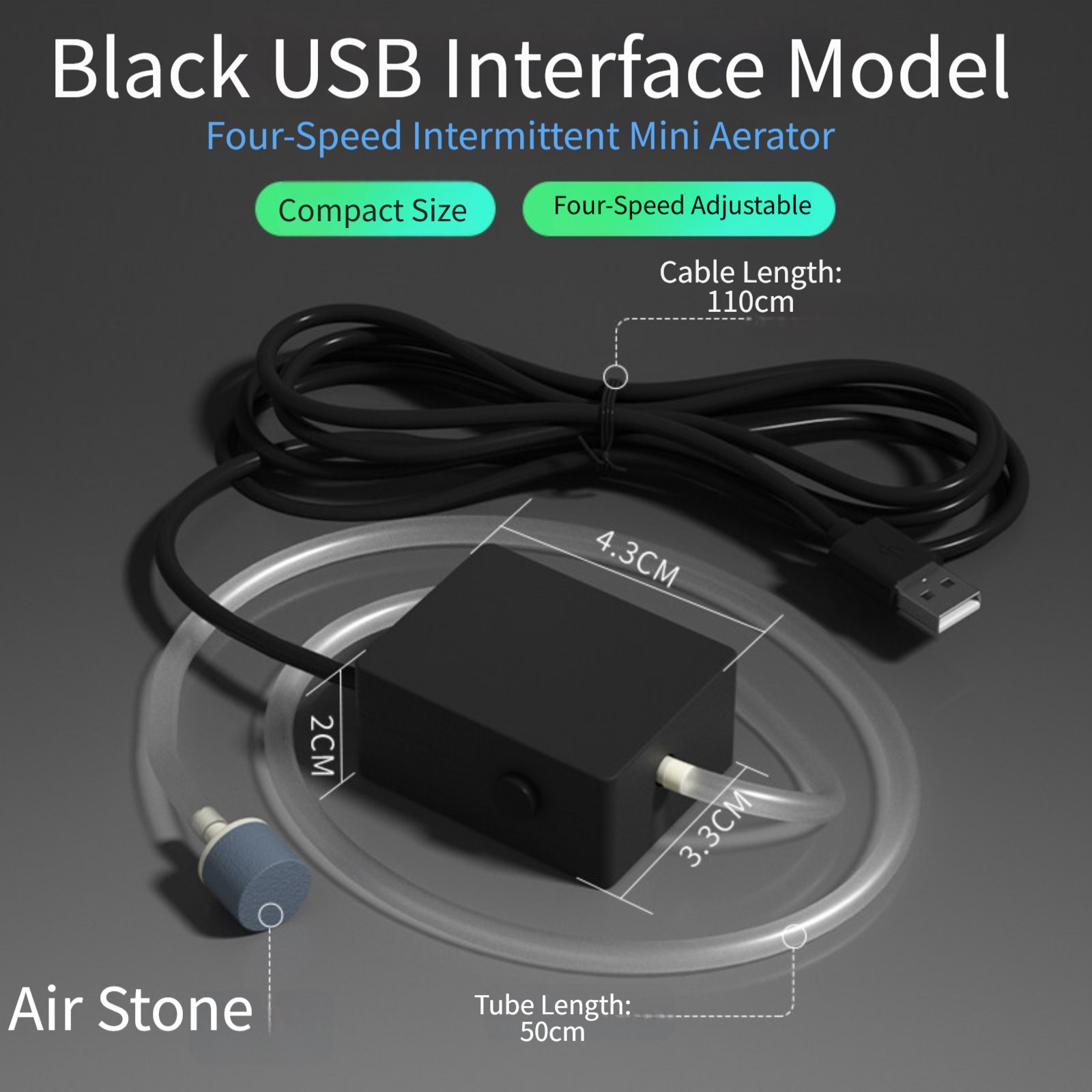 Need To Connect Power Supply F - Aquarium Fish No Need Oxygen ulasan dan harga