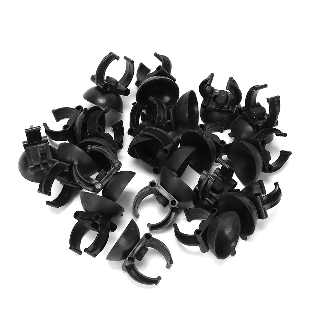 20 Pcs Set PVC Aquarium Heatin - Aquarium Fish Black ulasan dan harga
