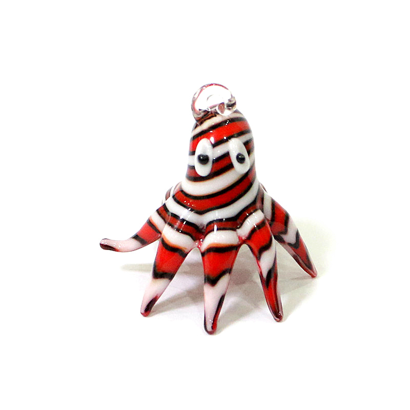 Mini Glass Octopus Pendant Cut - Aquarium Fish Marine ulasan dan harga