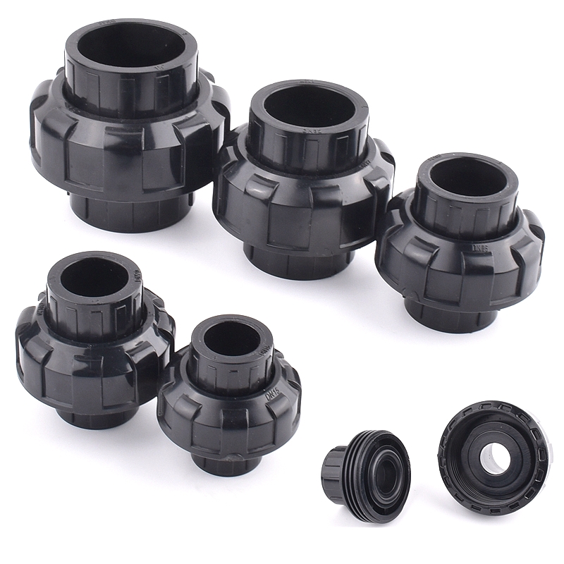 20-50mm Black UPVC Pipe Connec - Aquarium Fish Black ulasan dan harga