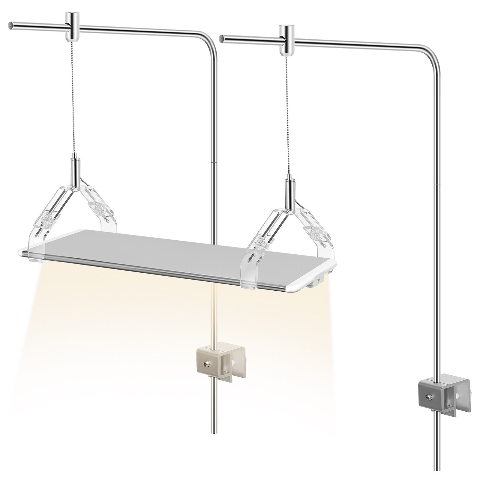 2Pcs Aquarium Lamp Holder Supp - Aquarium Fish Light Lamp ulasan dan harga