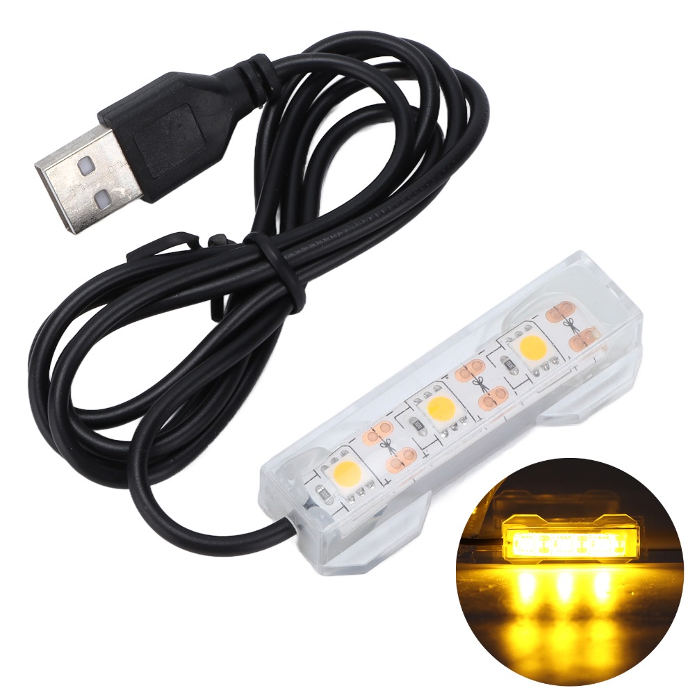Decorative Lighting USB Aquari - Aquarium Fish Light Lamp ulasan dan harga