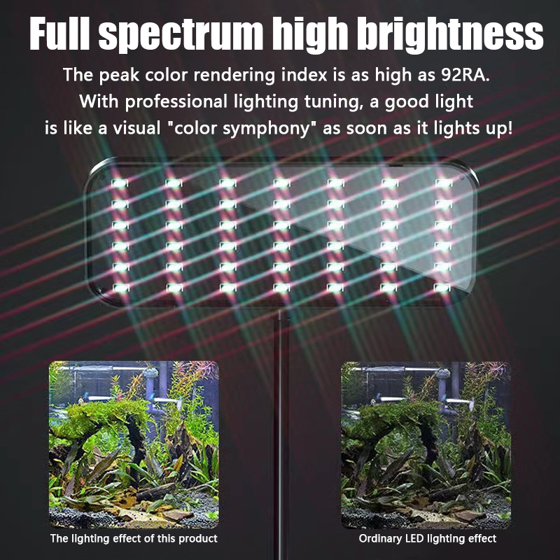 13W LED Lamp Aquarium Decorati - Aquarium Fish Enrichment ulasan dan harga