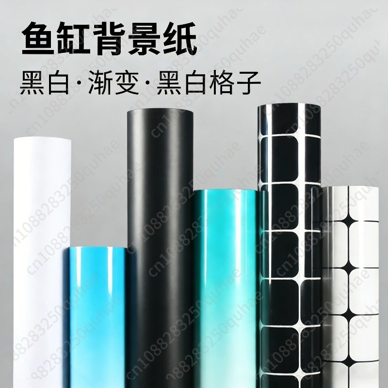 Gradient Fish Tank Background  - Aquarium Fish Black ulasan dan harga
