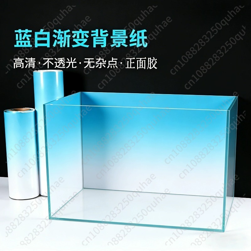 Gradient Fish Tank Background  - Aquarium Fish Black ulasan dan harga