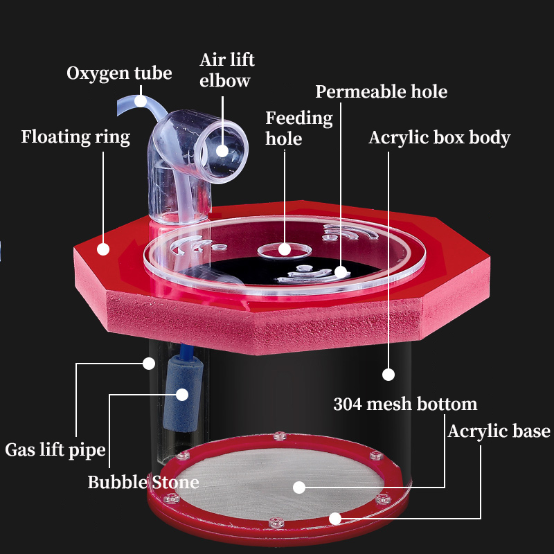 Suspended Fish Tank Breeding I - Aquarium Fish Jar ulasan dan harga