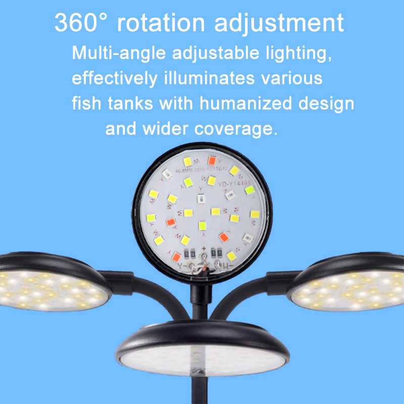 USB Aquarium LED Lamp Fish Tan - Aquarium Fish Enrichment ulasan dan harga