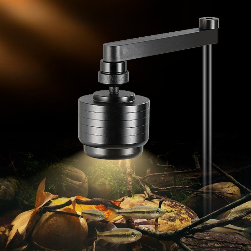 Fish Tank Light LED 3 Colors W - Aquarium Fish Light Lamp ulasan dan harga