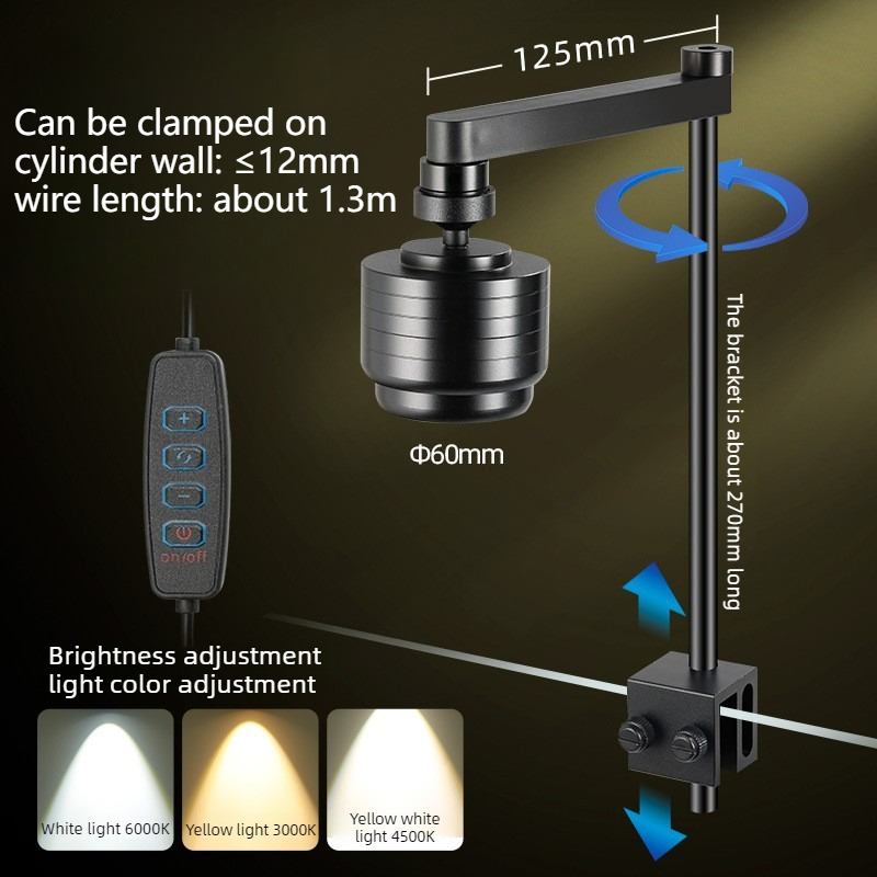 Fish Tank Light LED 3 Colors W - Aquarium Fish Light Lamp ulasan dan harga