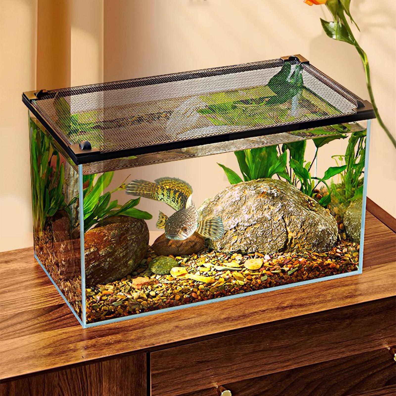 Durable Aquarium Fish Tank Lid - Aquarium Fish Jump Guard ulasan dan harga