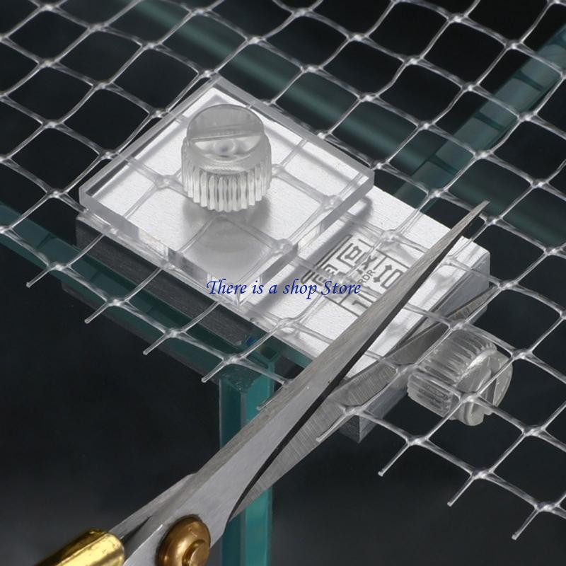 D0AD Aluminum Alloy Clip for A - Aquarium Fish Jump Guard ulasan dan harga