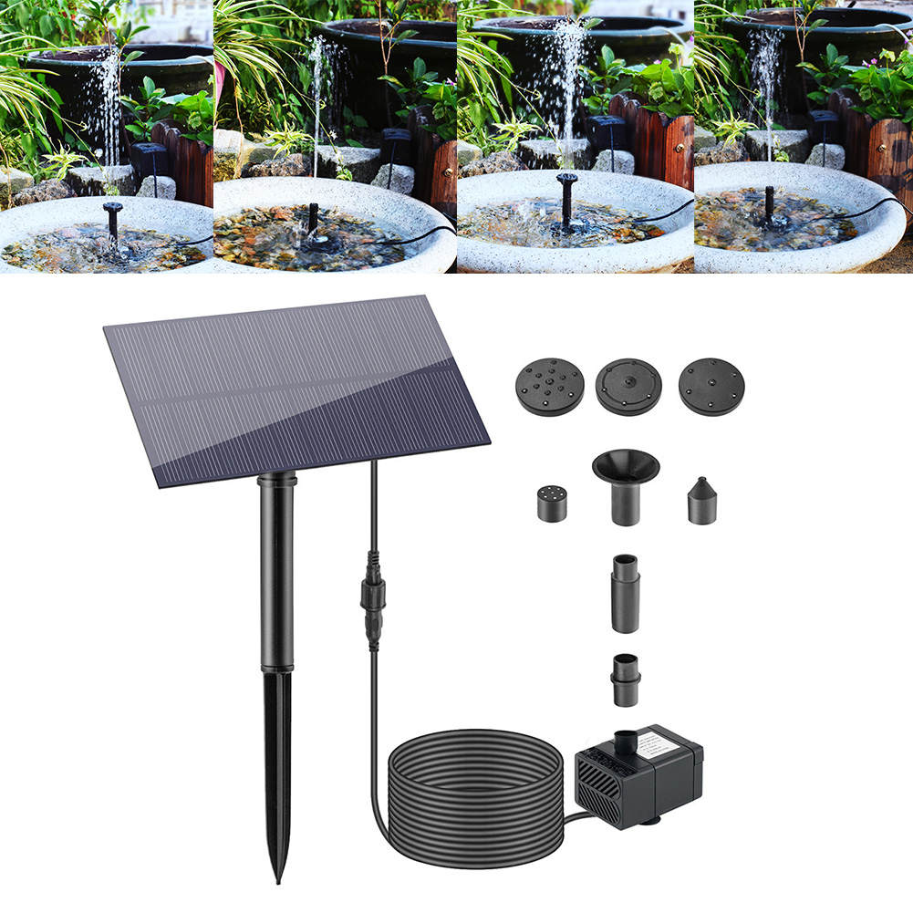 5W 5V Water Fountain Garden De - Aquarium Fish Land ulasan dan harga