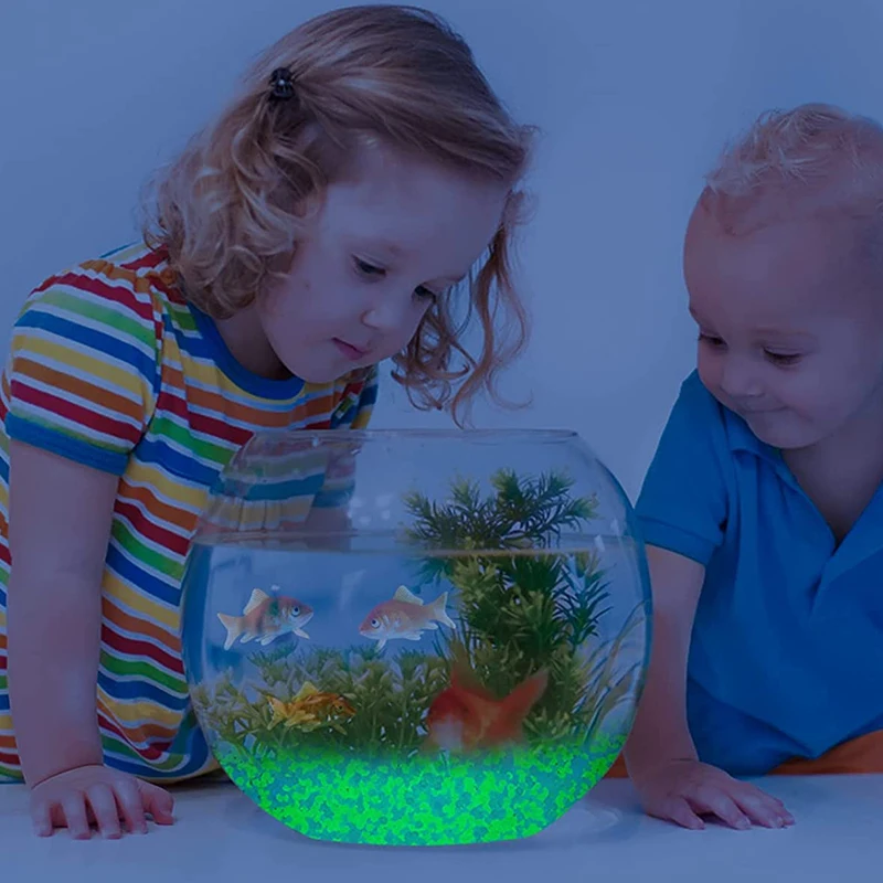 1000pcs 3-5mm Luminous Sand Gl - Aquarium Fish Land ulasan dan harga