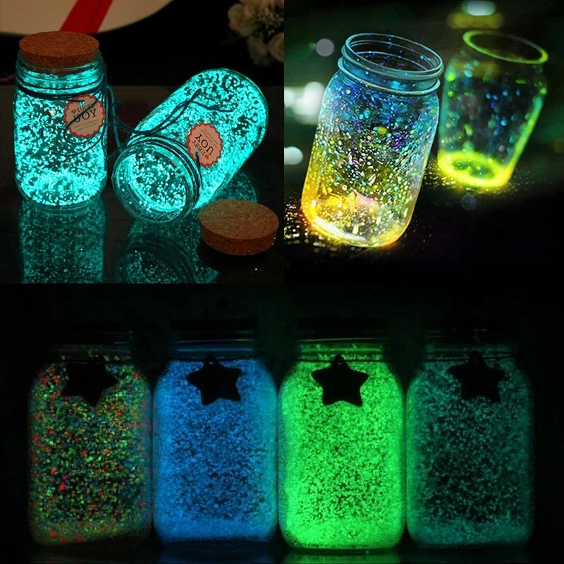 1000pcs 3-5mm Luminous Sand Gl - Aquarium Fish Land ulasan dan harga