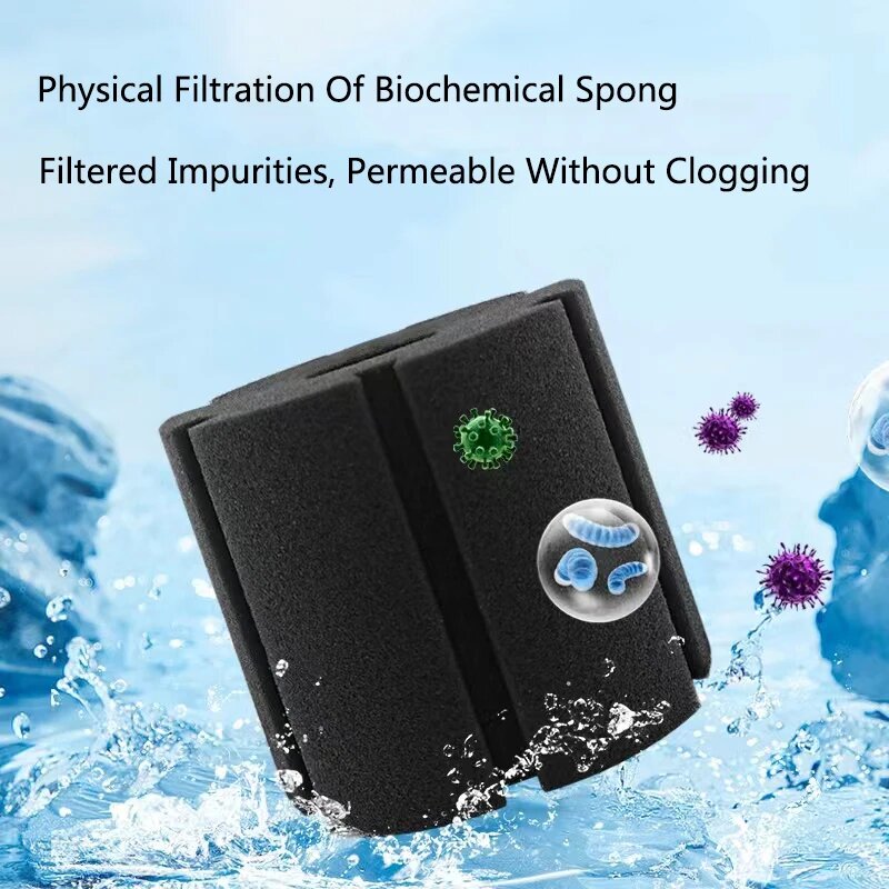 Black Spong Filter for Aquariu - Aquarium Fish Black ulasan dan harga