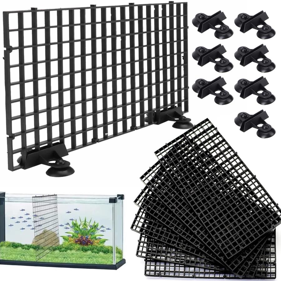 14/20/28pcs Black Plastic Aqua - Aquarium Fish Black ulasan dan harga