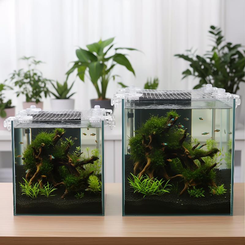 1Pcs Anti Escape Fish Tank Net - Aquarium Fish Jump Guard ulasan dan harga