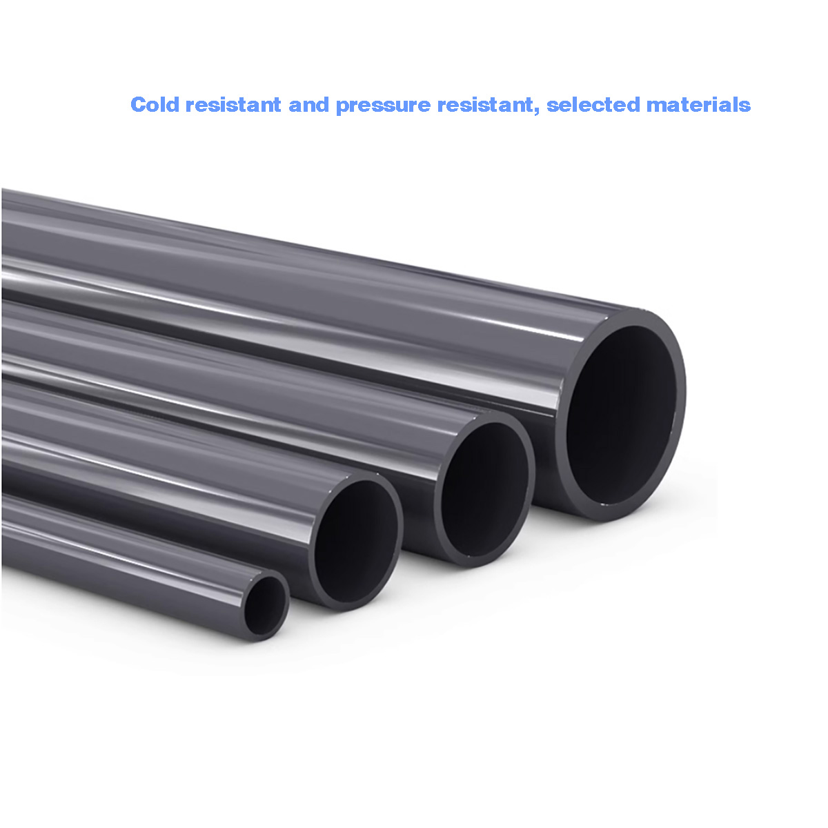 Black PVC Plastic Pipe Hollow  - Aquarium Fish Black ulasan dan harga