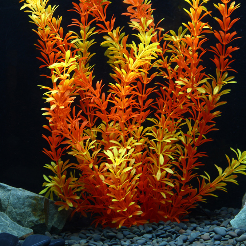 100cm Tropical Plants Large Ar - Aquarium Fish Enrichment ulasan dan harga