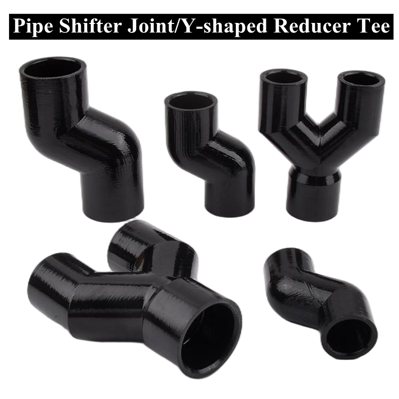 Black 1/3 Pcs Water Pipe Fitti - Aquarium Fish Black ulasan dan harga