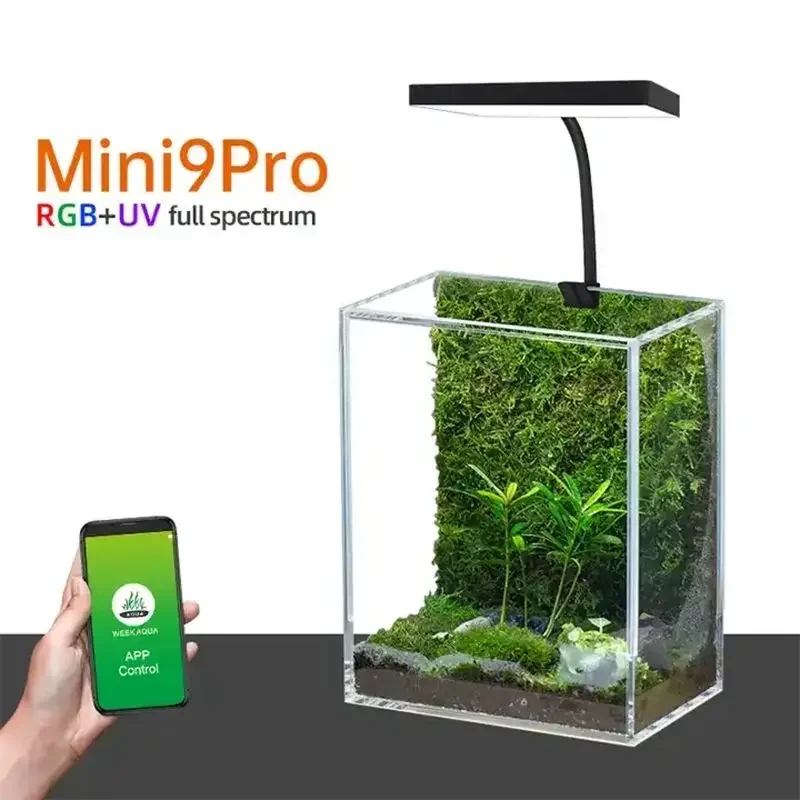 WEEK AQUA Mag Pro USB Nano Aqu - Aquarium Fish Light Lamp ulasan dan harga