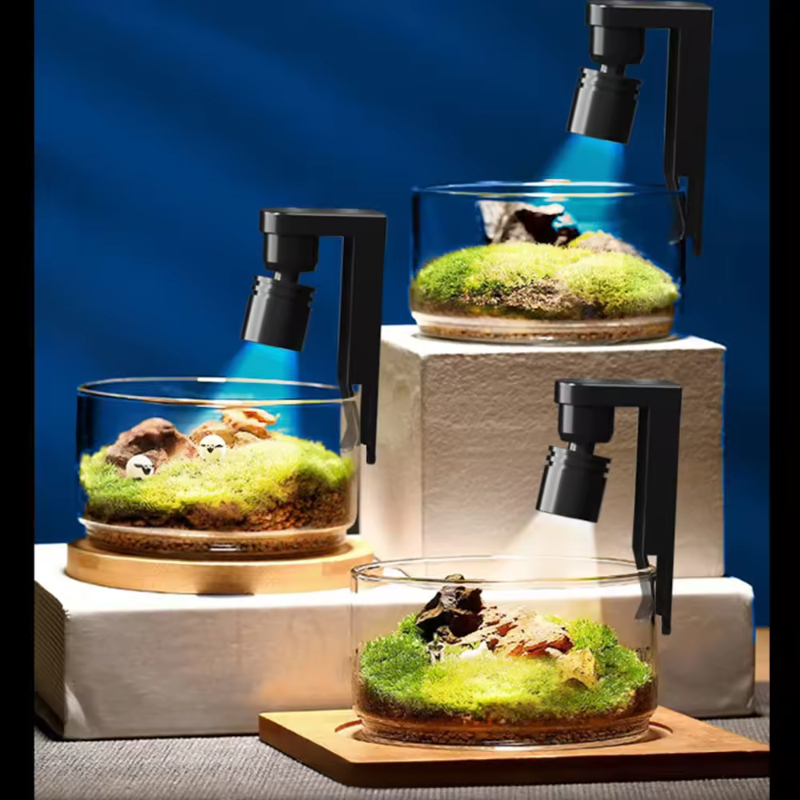 USB Clamp Light Waterproof Whi - Aquarium Fish Light Lamp ulasan dan harga