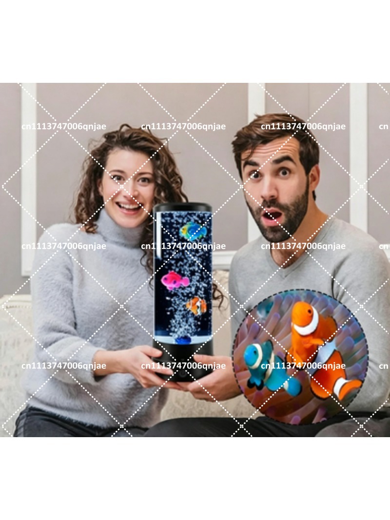 Simulation LED Electronic Fish - Aquarium Fish Light Lamp ulasan dan harga
