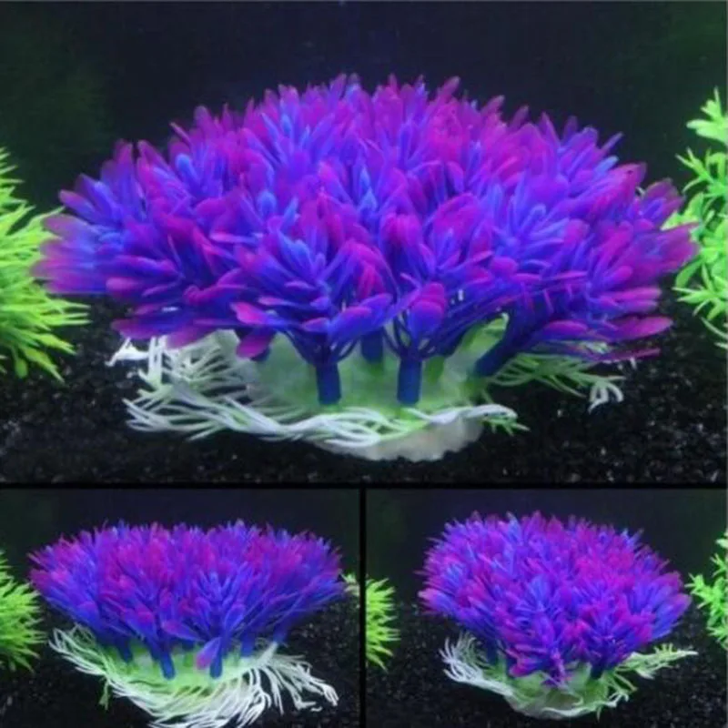 Artificial Wide Short Fish Tan - Aquarium Fish Enrichment ulasan dan harga