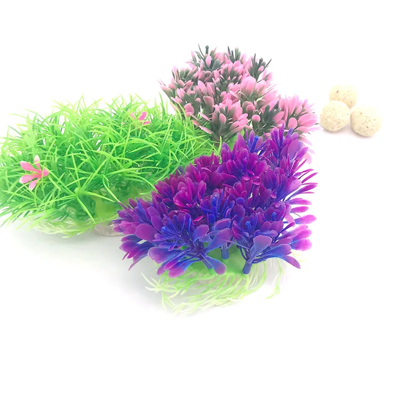 Artificial Wide Short Fish Tan - Aquarium Fish Enrichment ulasan dan harga