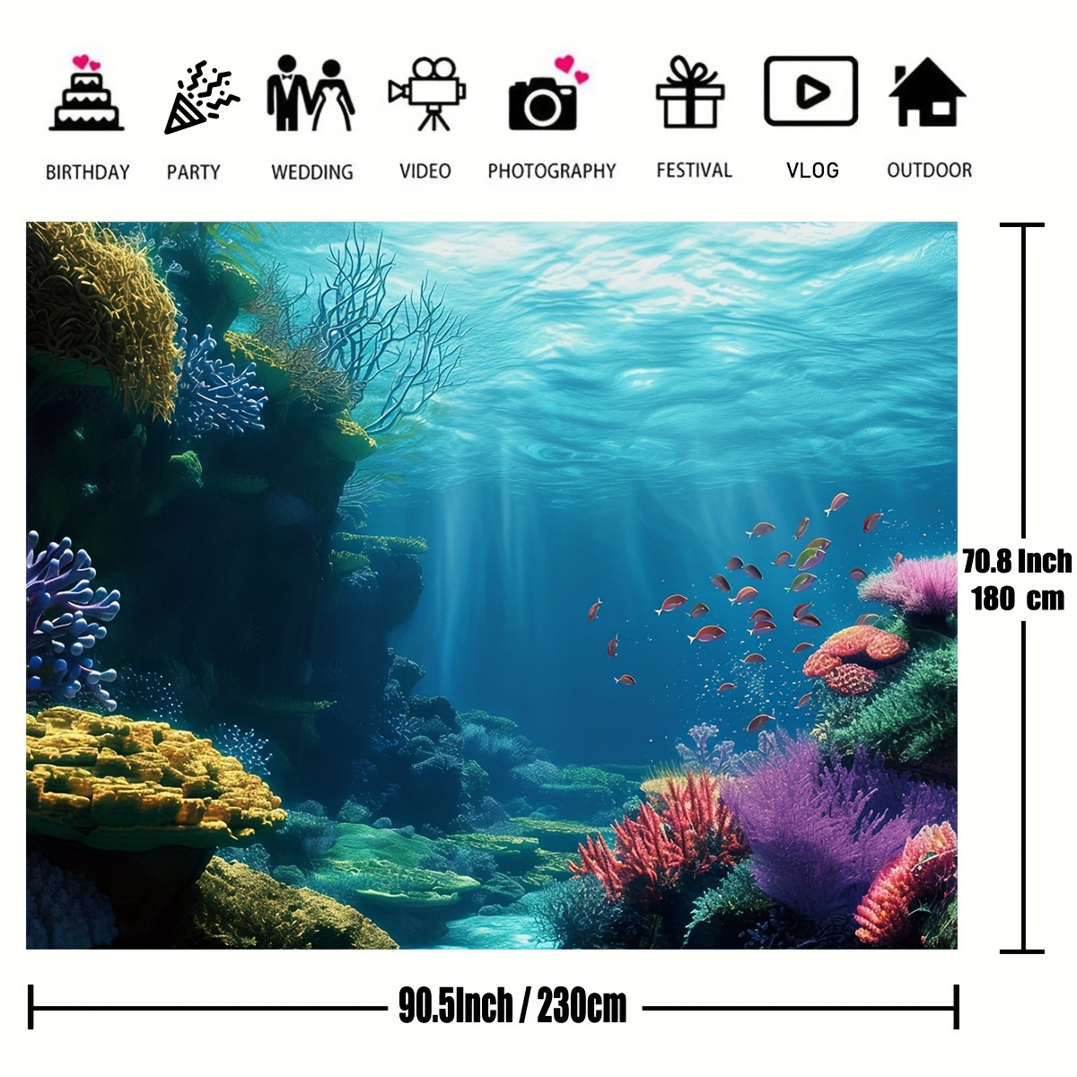1pc Underwater Coral Reef Fish - Aquarium Fish Marine ulasan dan harga