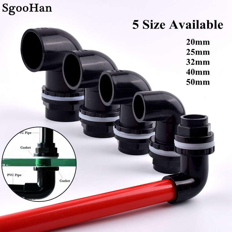 Black I.D 20~50mm PVC Pipe Aqu - Aquarium Fish Black ulasan dan harga