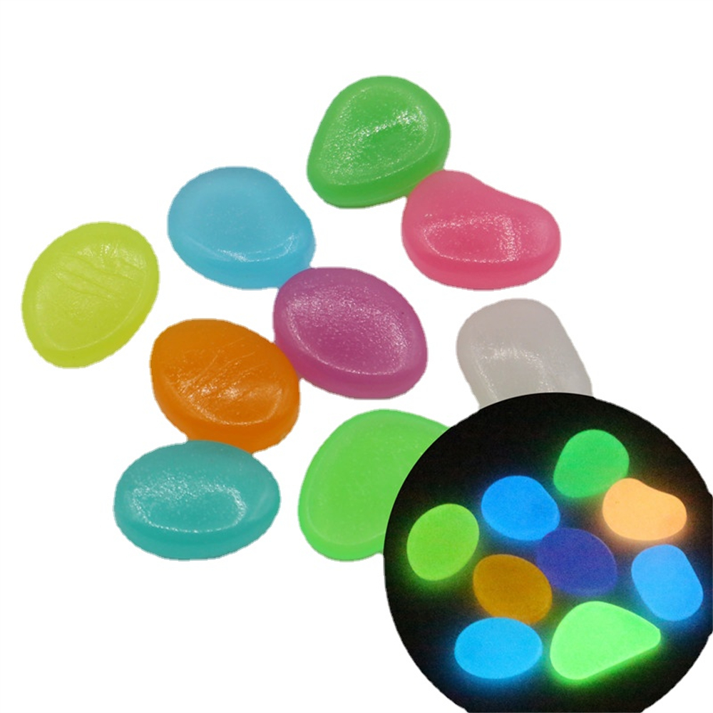 50pcs Luminous Stone Fluoresce - Aquarium Fish Land ulasan dan harga