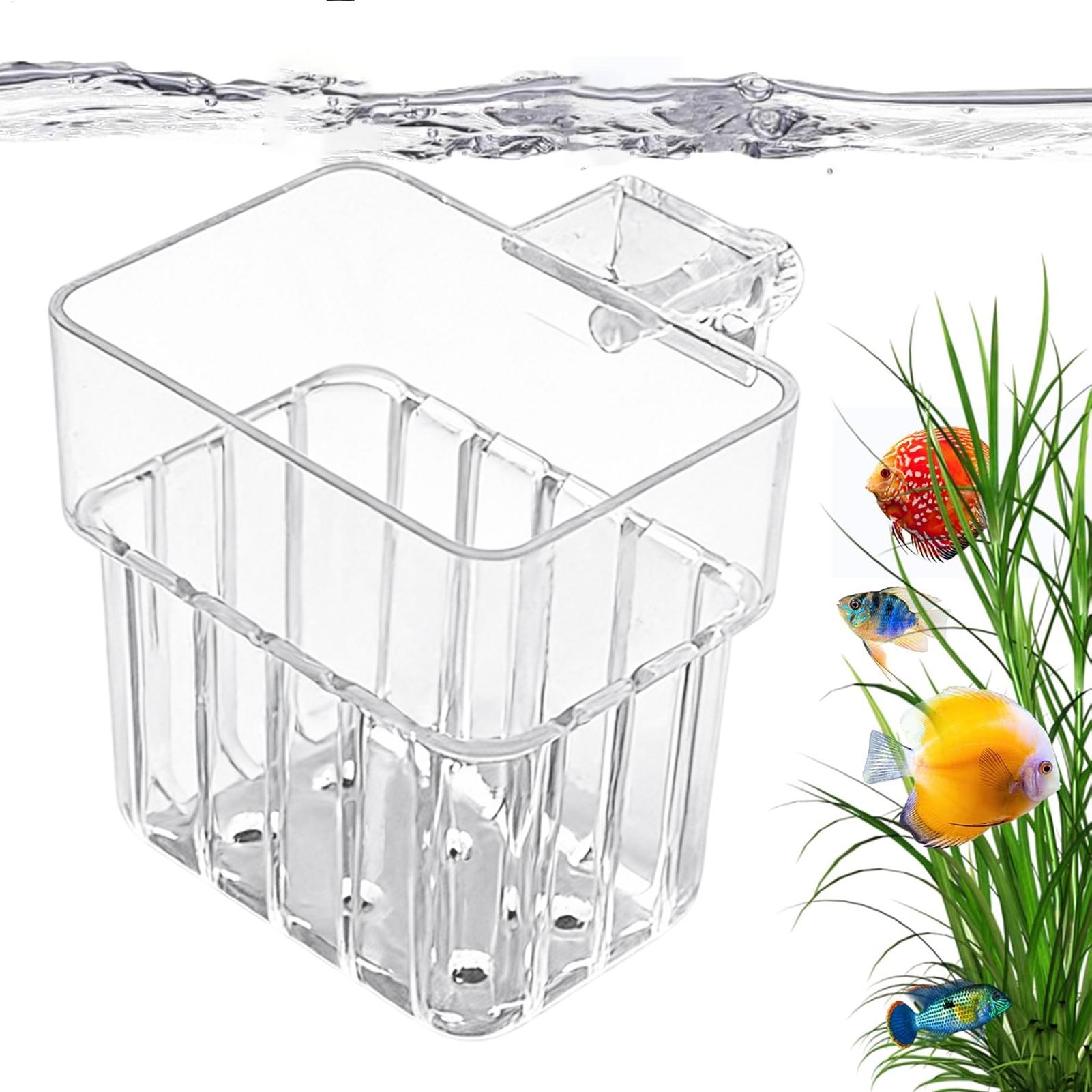 Aquarium Transparent Hanger Po - Aquarium Fish Pot ulasan dan harga