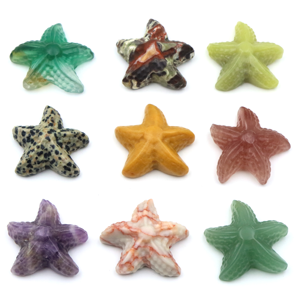 35mm Starfish Shape Statue Mar - Aquarium Fish Marine ulasan dan harga