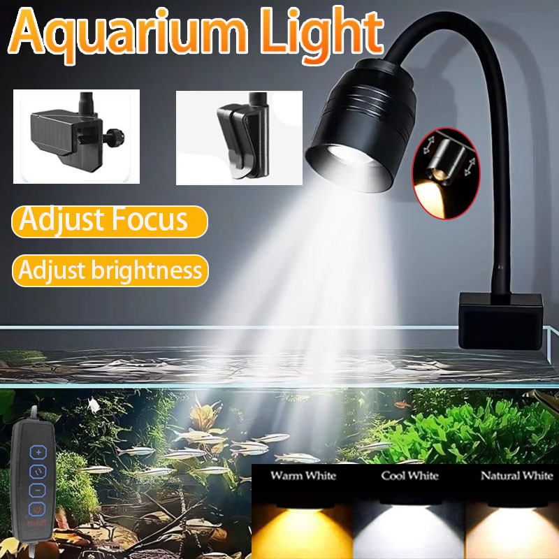 USB Aquarium Light Lighting pl - Aquarium Fish Light Lamp ulasan dan harga
