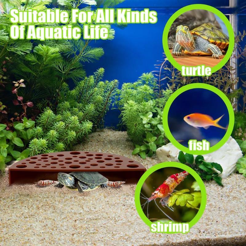 New Aquarium Hidden Cave Shelt - Aquarium Fish Marine ulasan dan harga