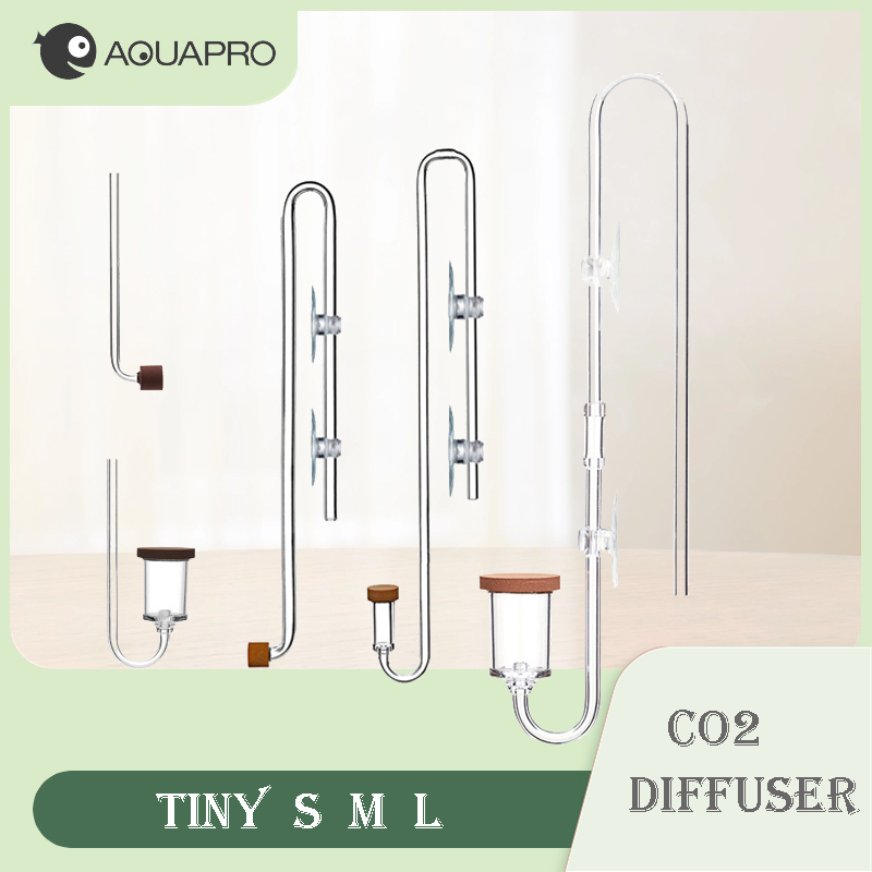 Aquarium CO2 Diffuser Fish Tan - Aquarium Fish Marine ulasan dan harga
