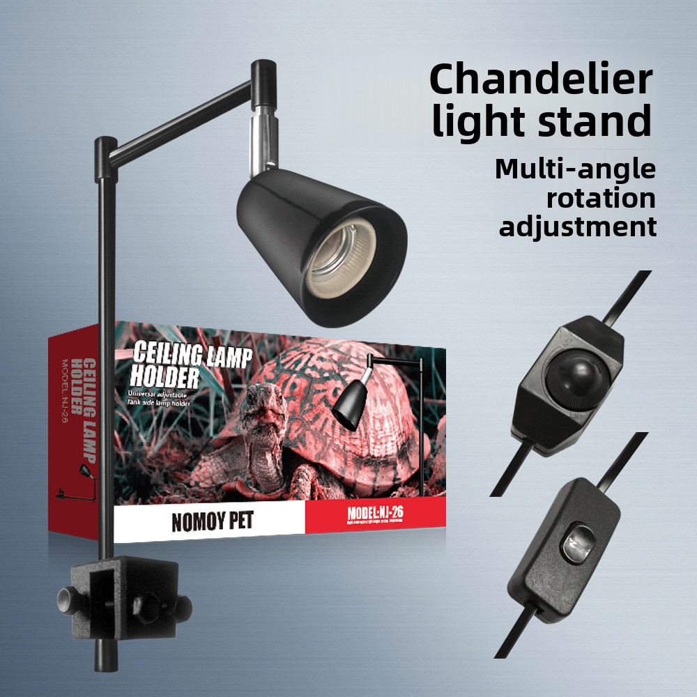 NOMOY Reptile Lamp Stand with  - Aquarium Fish Jar ulasan dan harga