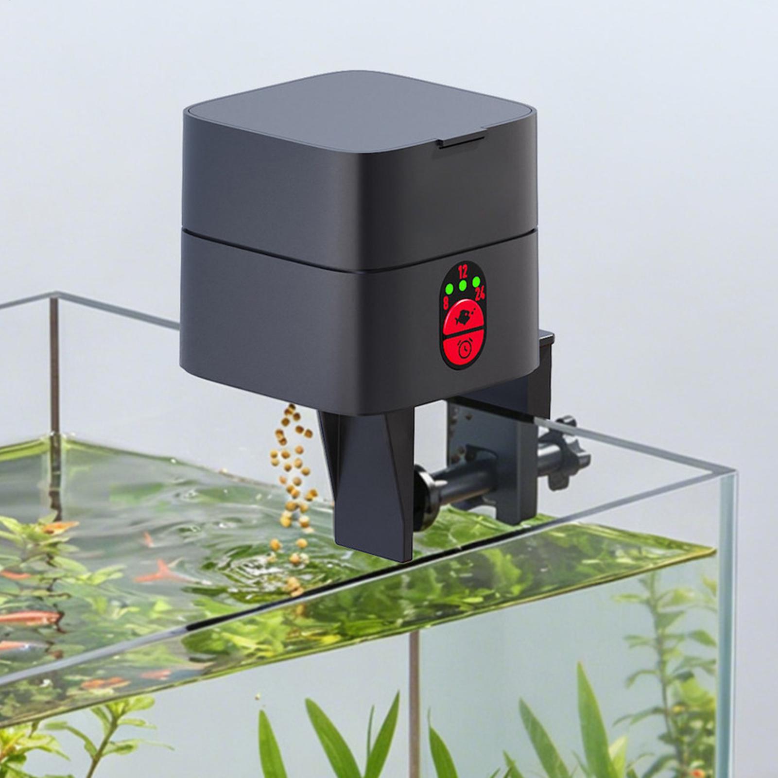 Auto Fish Feeder For Aquarium  - Aquarium Fish Jar ulasan dan harga
